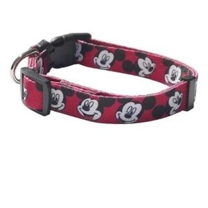 NWT Disney MICKEY MOUSE Dog Collar Sz Large L 15.7" to 25.4" Neck